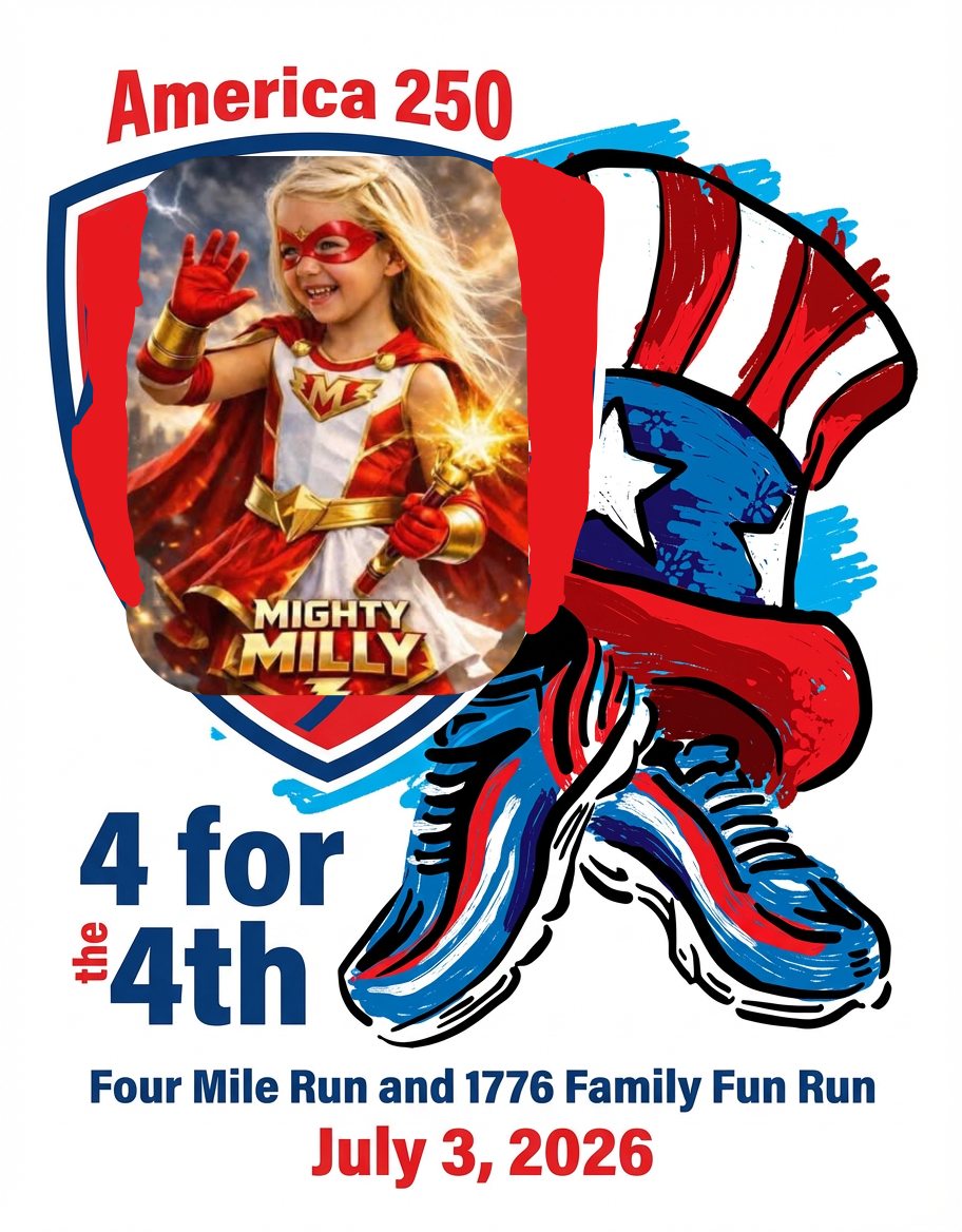 4 for the Fourth logo